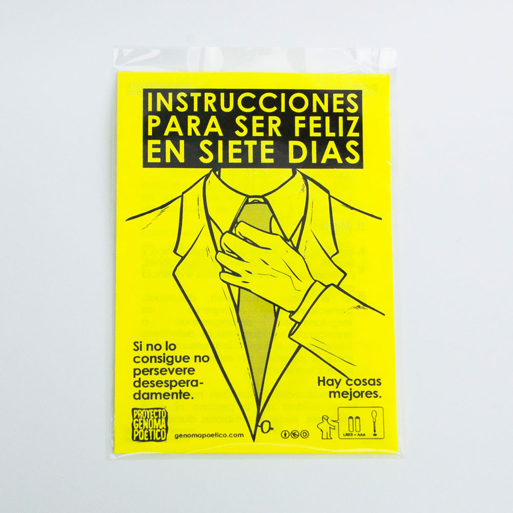 Instrucciones para ser feliz en siete días