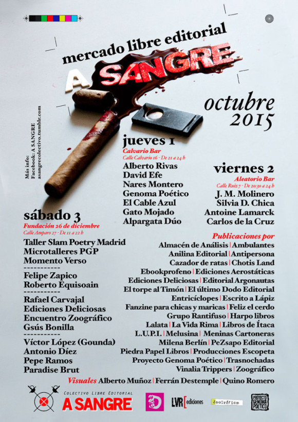 A sangre. Mercado libre editorial 2015