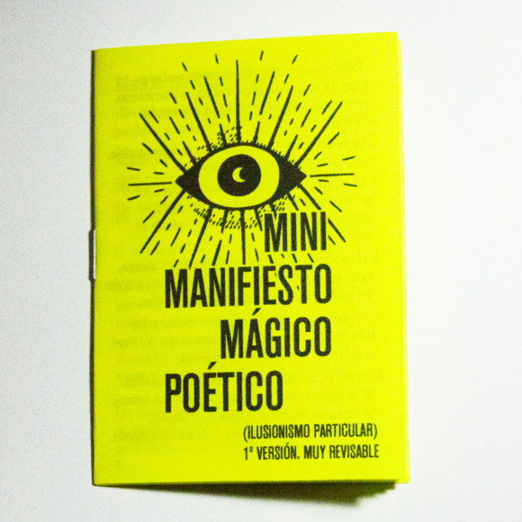 MINIMANIFIESTO MÁGICO POÉTICO